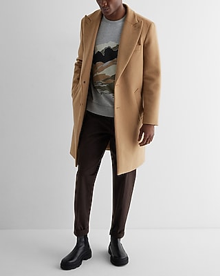 Relaxed Mountain Graphic Crew Neck Sweatshirt