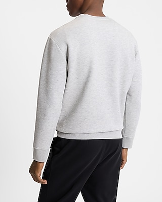 Zip Pocket Crew Neck Sweatshirt