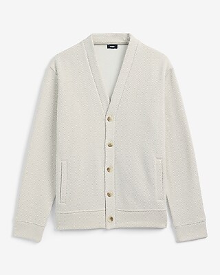 Chevron V-Neck Cardigan