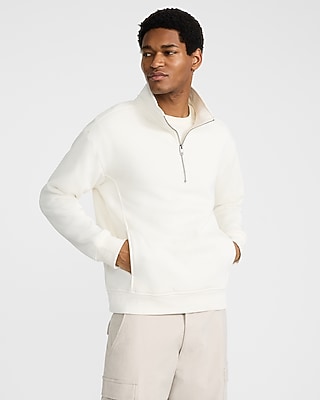 Fleece Quarter Zip Sweatshirt