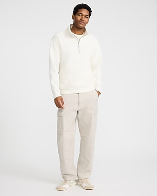 Fleece Quarter Zip Sweatshirt
