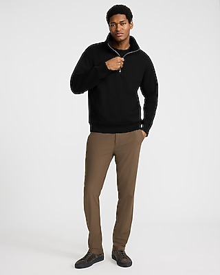 Fleece Quarter Zip Sweatshirt
