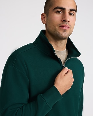 Fleece Quarter Zip Sweatshirt