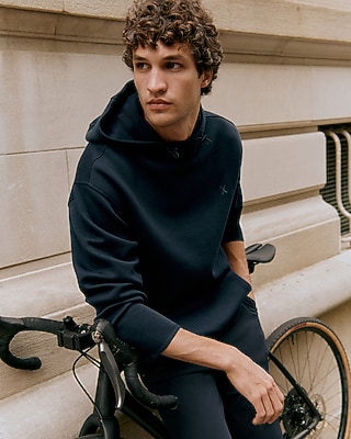 Mini X Logo Graphic Bungee Hoodie | Express