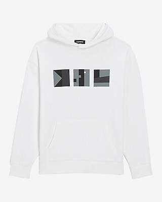 Floral Graphic Fleece Hoodie