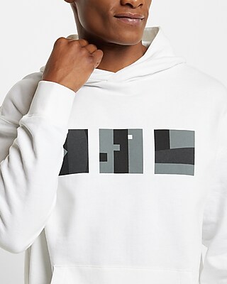Floral Graphic Fleece Hoodie