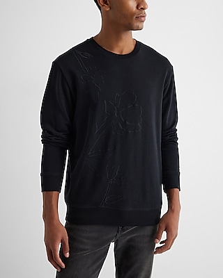 Fourlaps Signature Fleece Crewneck in Gray for Men