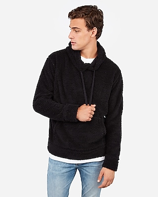 express sherpa hoodie