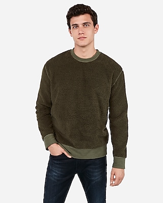 guys sherpa pullover