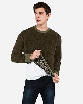 camo sweatshirt express