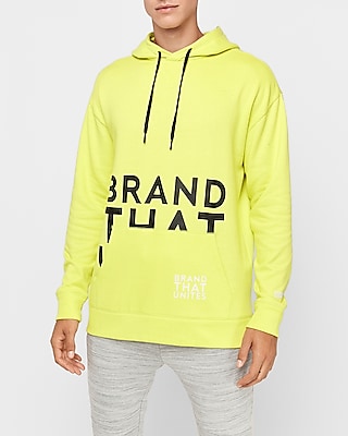 express yellow hoodie