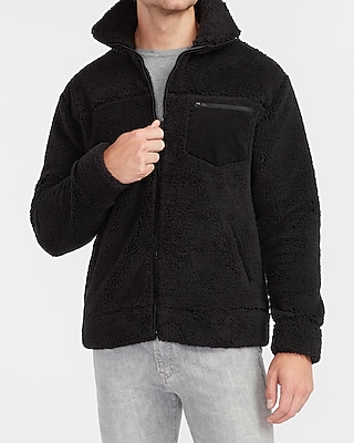 express sherpa pullover