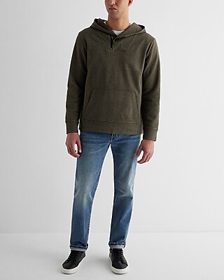 Herringbone Zip Hoodie