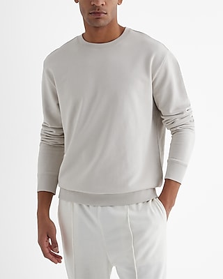 Cotton Terry Fleece Crew Neck Sweatshirt Default Men's Tall