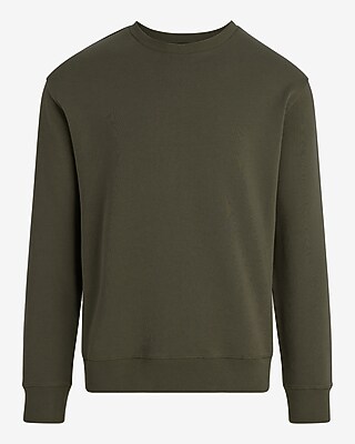 Cotton Terry Fleece Crew Neck Sweatshirt - image 5