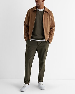 Cotton Terry Fleece Crew Neck Sweatshirt - image 4