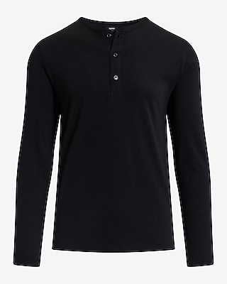 Long Sleeve Perfect Pima Cotton Henley