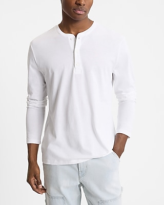 Long Sleeve Perfect Pima Cotton Henley