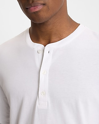 Long Sleeve Perfect Pima Cotton Henley