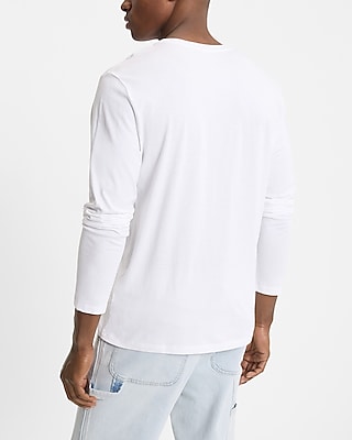 Long Sleeve Perfect Pima Cotton Henley