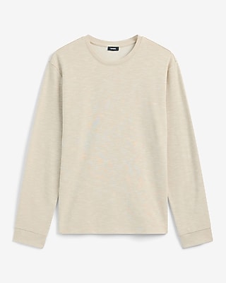 Marled Long Sleeve Crew Neck T-Shirt