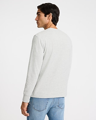 Classic Fit Long Sleeve Crew Neck T-Shirt