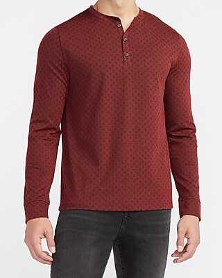 red henley shirt