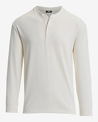 Heavyweight Loose Long Sleeve Henley