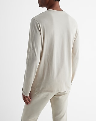 Embroidered X Logo Graphic Long Sleeve T-Shirt