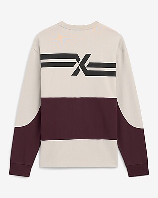 Racing Color Block Long Sleeve T-Shirt