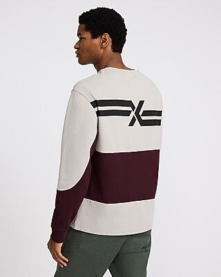 Racing Color Block Long Sleeve T-Shirt
