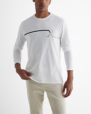 Extended X Logo Graphic Long Sleeve T-Shirt