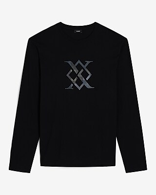 Diamond X Logo Long Sleeve T-Shirt