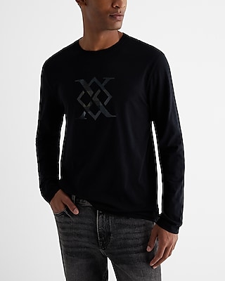 Diamond X Logo Long Sleeve T-Shirt