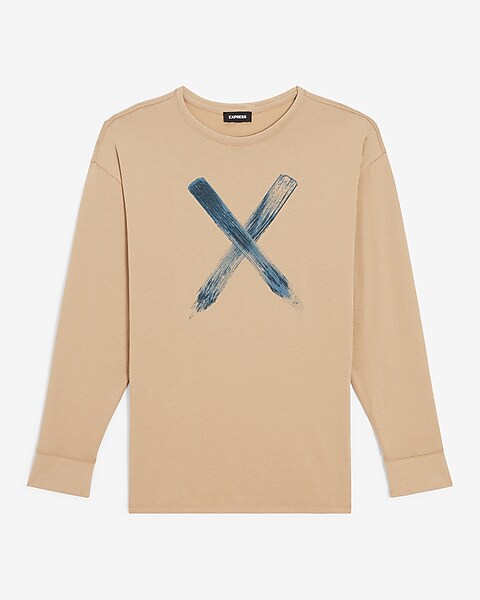Louis Vuitton Off White Cotton Long Sleeve Crewneck T-Shirt M