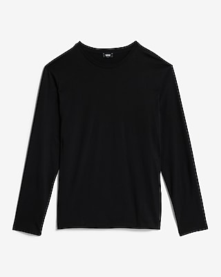 Long Sleeve Crew Neck Perfect Pima Cotton T-Shirt