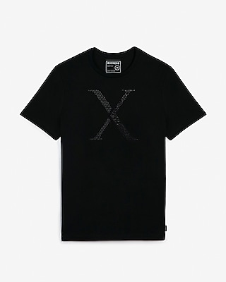 Download Black X Short Sleeve Graphic T Shirt Express