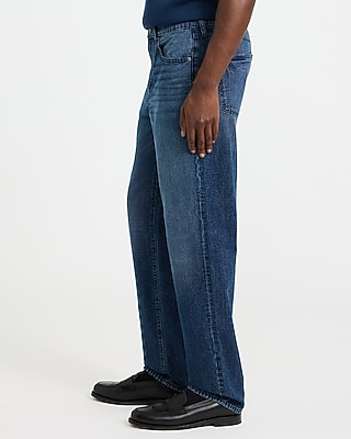 Loose Dark Wash Jeans