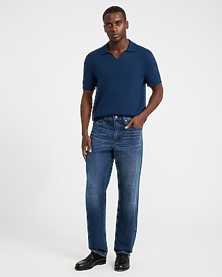 Loose Dark Wash Jeans