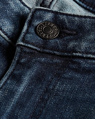 Relaxed Dark Wash Hyper Stretch Jeans