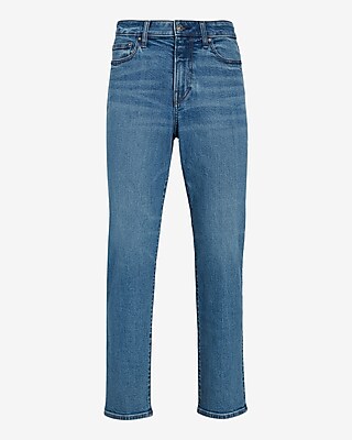 Relaxed Medium Wash Hyper Stretch Jeans