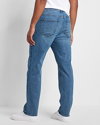 Relaxed Medium Wash Hyper Stretch Jeans