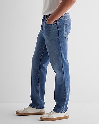 Relaxed Light Wash Hyper Stretch Jeans