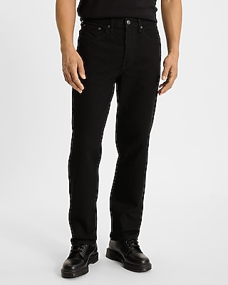 Loose Black Stretch Jeans