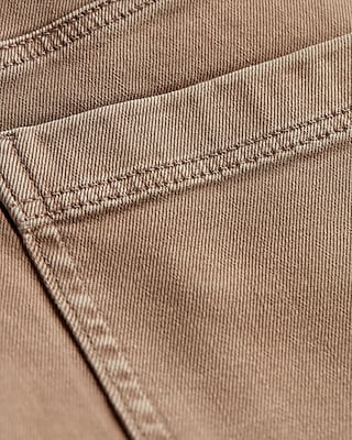 Baggy Light Brown Stretch Carpenter Jeans