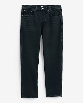 Loose Dark Wash Stretch Jeans