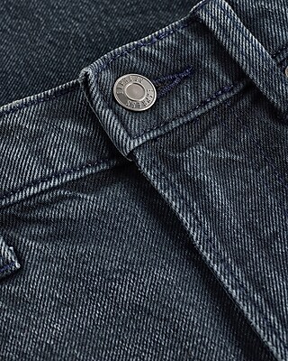 Loose Dark Wash Stretch Jeans