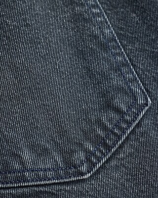 Loose Dark Wash Stretch Jeans