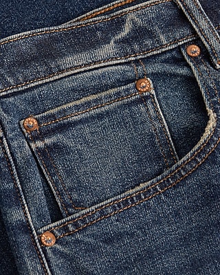 Baggy Medium Wash Stretch Jeans