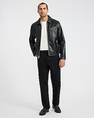 Loose Black Wash Hyper Stretch Jeans